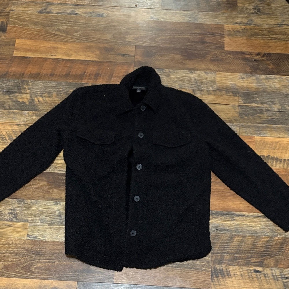 Banana‎ Republic Black Sherpa Jacket